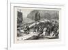 Beaching a Whale at Beer, South Devon, 1876, UK-null-Framed Giclee Print