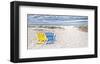 Beaching It-Mary Lou Johnson-Framed Art Print