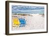 Beaching It-Mary Lou Johnson-Framed Photo