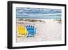 Beaching It-Mary Lou Johnson-Framed Photo