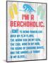 Beachoholic 4-Melody Hogan-Mounted Art Print