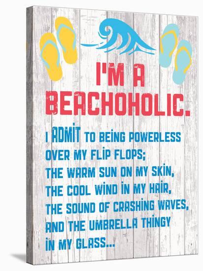 Beachoholic 4-Melody Hogan-Stretched Canvas