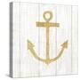 Beachscape III Anchor Gold Neutral-Michael Mullan-Stretched Canvas