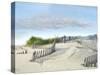 Beachscape III-James McLoughlin-Stretched Canvas