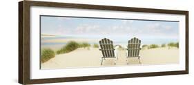 Beachscape Panorama VI-James McLoughlin-Framed Photographic Print