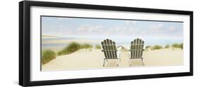 Beachscape Panorama VI-James McLoughlin-Framed Photographic Print