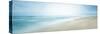 Beachscape Panorama VIII-James McLoughlin-Stretched Canvas