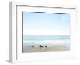 Beachscape Photo V-James McLoughlin-Framed Photographic Print