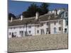 Beachside Cottages Along the Promenade, Lyme Regis, Dorset, England, United Kingdom, Europe-James Emmerson-Mounted Photographic Print