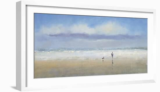 Beachside Stroll-Michael J^ Sanders-Framed Giclee Print