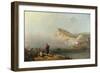 Beachy Head, 1850-John Wilson Carmichael-Framed Giclee Print