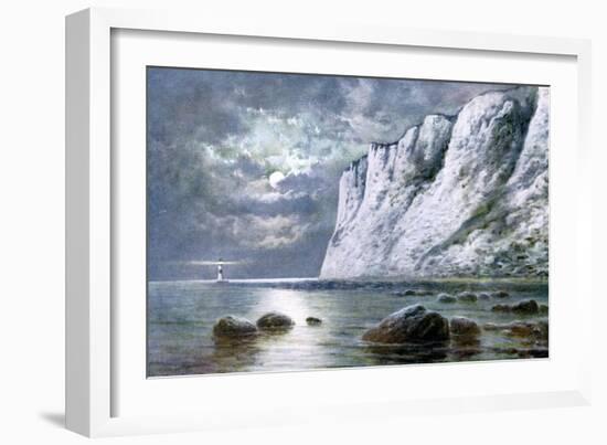 Beachy Head, Sussex, 1924-1926-JW Gozzard-Framed Giclee Print