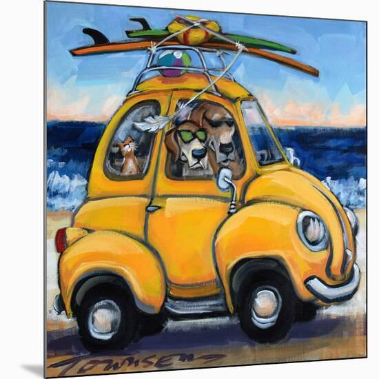 Beachy Keen-CR Townsend-Mounted Premium Giclee Print