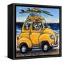 Beachy Keen-CR Townsend-Framed Stretched Canvas