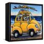 Beachy Keen-CR Townsend-Framed Stretched Canvas