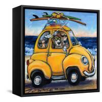 Beachy Keen-CR Townsend-Framed Stretched Canvas