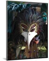 Beacked Carnival Mask Italy-null-Mounted Art Print