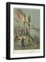 Beacon Fires on the Danube-null-Framed Giclee Print