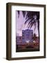 Beacon Hotel, Facade, Ocean Drive at Dusk, Miami South Beach, Art Deco District, Florida, Usa-Axel Schmies-Framed Photographic Print