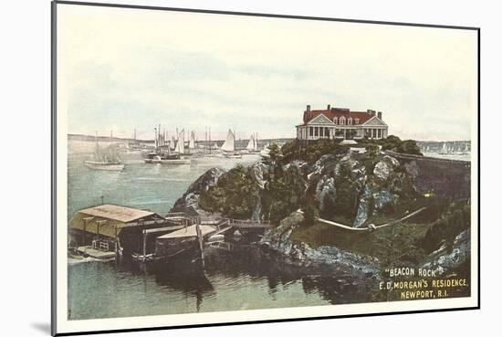 Beacon Rock, Morgan Residence, Newport, Rhode Island-null-Mounted Art Print