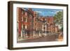 Beacon Street, Boston, Massachusetts-null-Framed Art Print