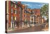 Beacon Street, Boston, Massachusetts-null-Stretched Canvas