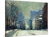 Beacon Street in Winter-Arthur Clifton Goodwin-Stretched Canvas