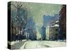 Beacon Street in Winter-Arthur Clifton Goodwin-Stretched Canvas