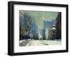 Beacon Street in Winter-Arthur Clifton Goodwin-Framed Giclee Print