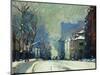 Beacon Street in Winter-Arthur Clifton Goodwin-Mounted Giclee Print