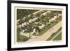 Beacon Trailer Park, New Orleans-null-Framed Art Print