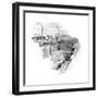 Beaconsfield Gold Mines, Tasmania, Australia, 1886-null-Framed Giclee Print