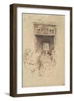 Bead-Stringers, 1880-James Abbott McNeill Whistler-Framed Giclee Print