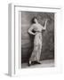 Beaded Evening Robe 1913-null-Framed Photographic Print