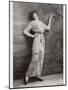 Beaded Evening Robe 1913-null-Mounted Photographic Print