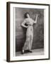 Beaded Evening Robe 1913-null-Framed Photographic Print