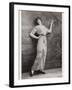 Beaded Evening Robe 1913-null-Framed Photographic Print