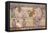 Beads, 1880-Albert Joseph Moore-Framed Stretched Canvas