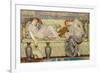 Beads (Study), c.1875-Albert Joseph Moore-Framed Premium Giclee Print