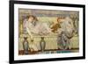 Beads (Study), c.1875-Albert Joseph Moore-Framed Premium Giclee Print