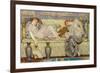 Beads (Study), c.1875-Albert Joseph Moore-Framed Giclee Print