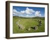 Beaghmore Stone Circle Complex-Kevin Schafer-Framed Premium Photographic Print