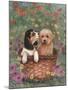 Beagle and Golden Retriever-Judy Mastrangelo-Mounted Giclee Print
