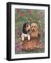 Beagle and Golden Retriever-Judy Mastrangelo-Framed Giclee Print