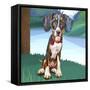 Beagle Baby-Kim Curinga-Framed Stretched Canvas