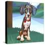 Beagle Baby-Kim Curinga-Stretched Canvas