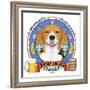 Beagle Beer Label-Tomoyo Pitcher-Framed Giclee Print