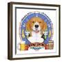 Beagle Beer Label-Tomoyo Pitcher-Framed Giclee Print