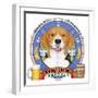 Beagle Beer Label-Tomoyo Pitcher-Framed Giclee Print