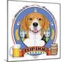 Beagle Beer Label-Tomoyo Pitcher-Mounted Giclee Print